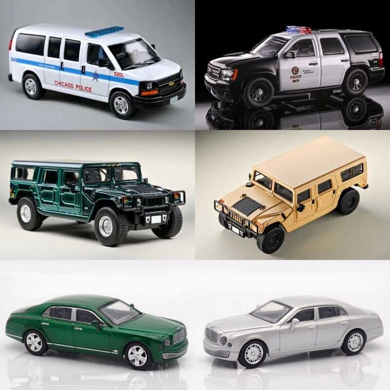 596 Model Chevrolet Tahoe Hummer H1 Bentley Ford Saboban US Alloy ...