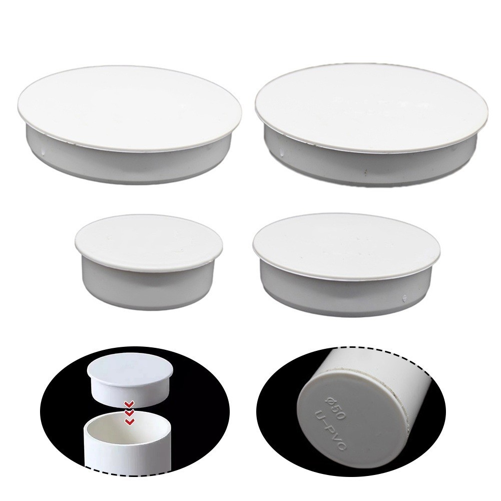Great Value Rush ️50-160mm Thickened PVC Inner Blocking Cap Sewer Pipe ...