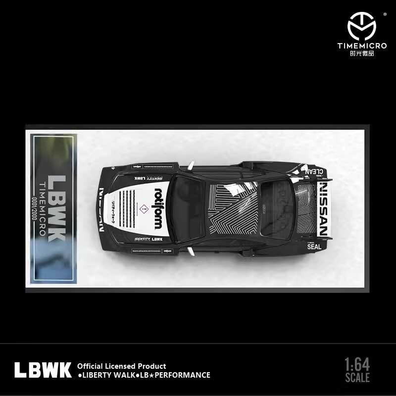 Micro Time 1:64 LBWK S15 23# Diecast Model Car Lid Edition Metal ...