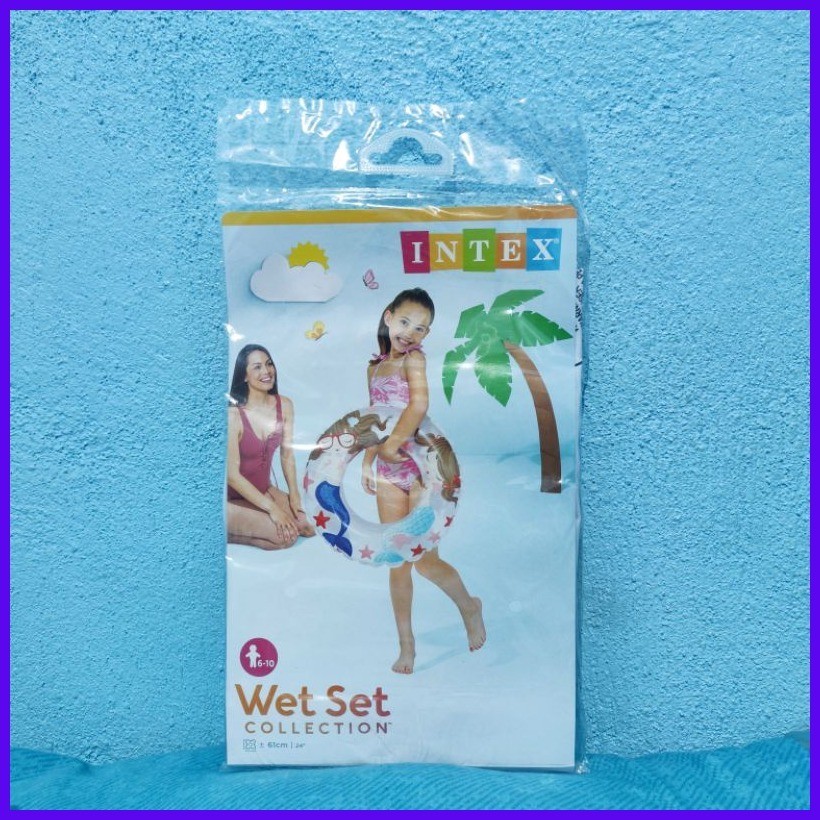 § Intex 59242 Transparent Ring 61cm Salbabida Floater 20% OFF | Shopee ...
