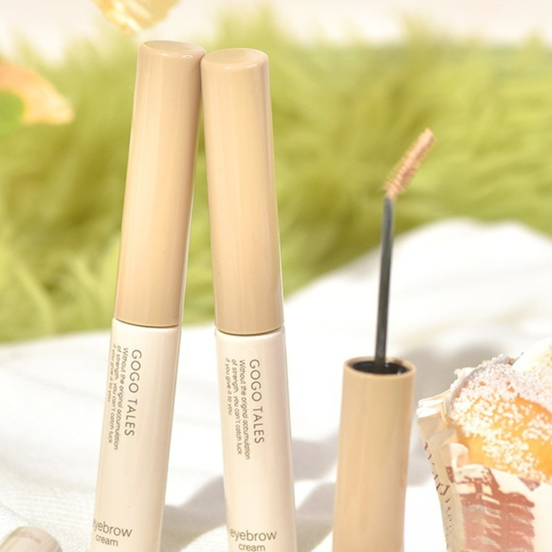 GOGO TALES Natural Shaping Eyebrow Cream 戈戈舞自然定型眉膏不结块 Long-lasting ...