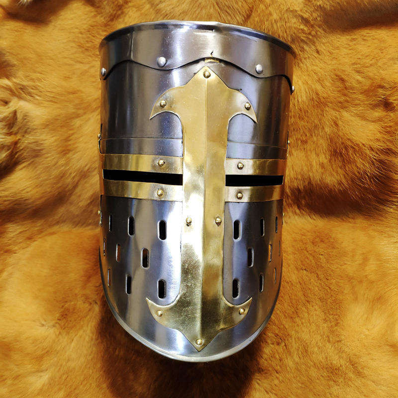 Real-time Inventory = Medieval Armor Bishop Helmet Crusader Barrel 