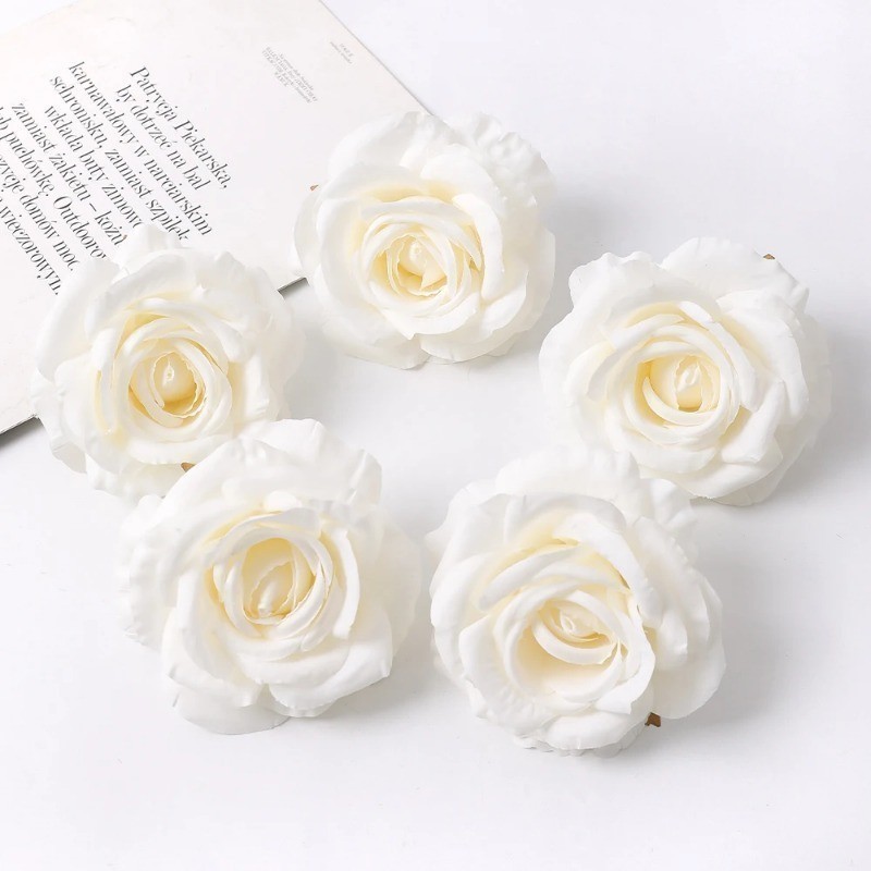 Dusty Rose Artificial Flowers Fake Roses Silk Roses Real Looking Fake ...