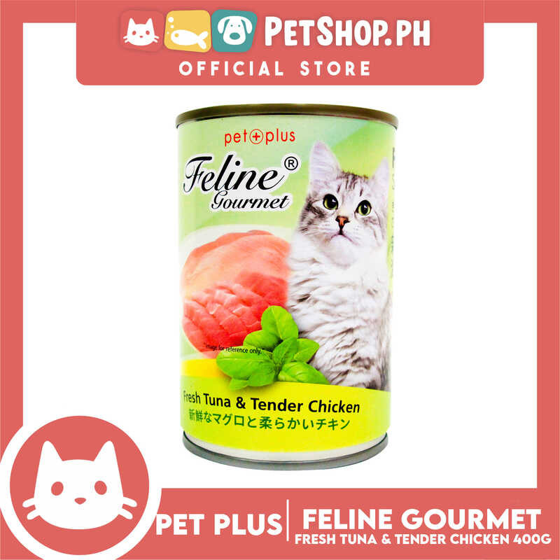 Pet Plus Feline Gourmet 400g (fresh Tuna And Tender Chicken Flavor 