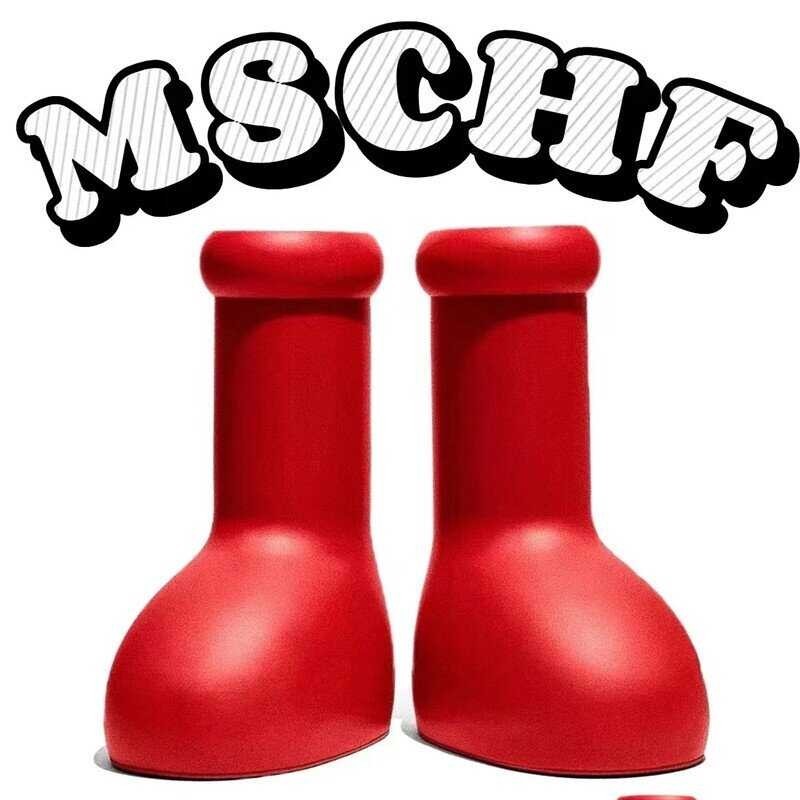Fashion MSCHF Astroboy Rubber Sole Cartoon EVA Mschf Boots Astro Big