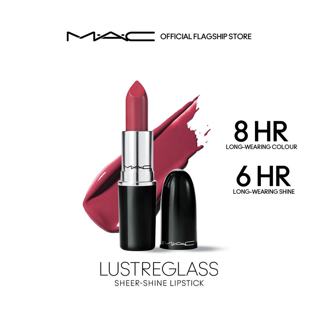 MAC Lustreglass Sheer Shine Lipstick / sheer and shiny long wear finish ...