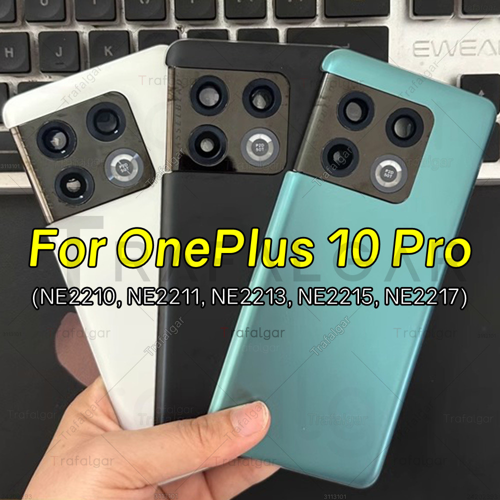 Glass Battery Back Cover For Oneplus 10 Pro 5G Rear Housing Door Panel ...