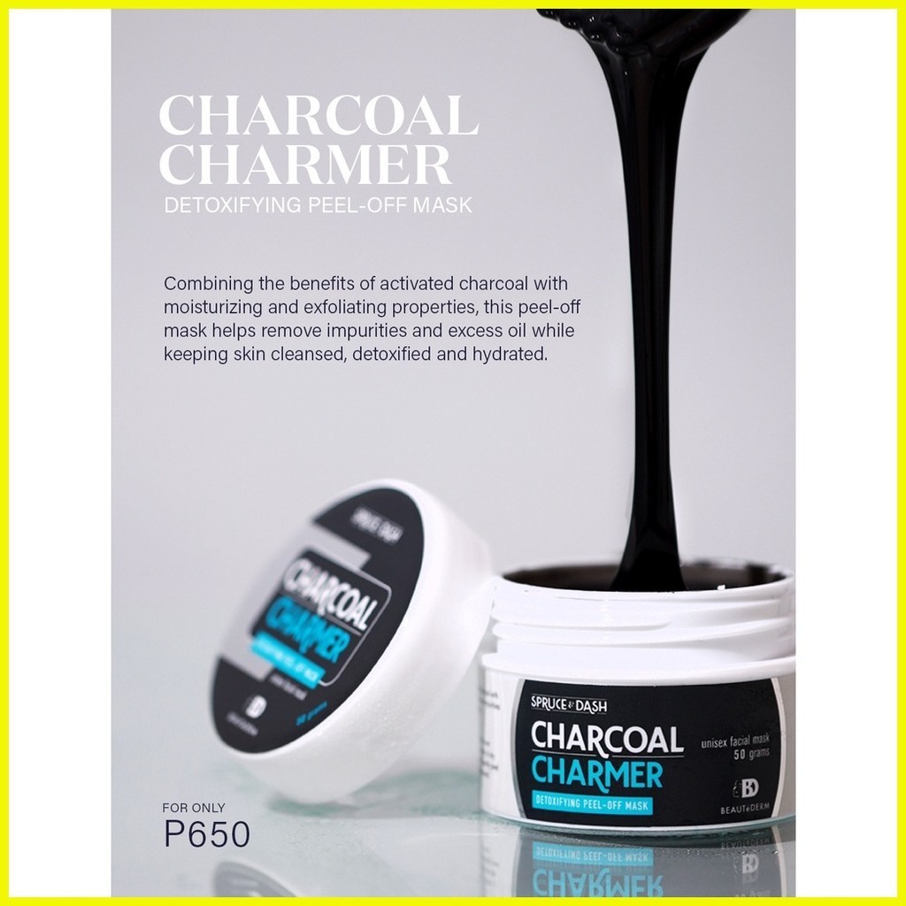 Beautederm Charcoal Charmer Detoxifying Peel off Facial Mask 50g