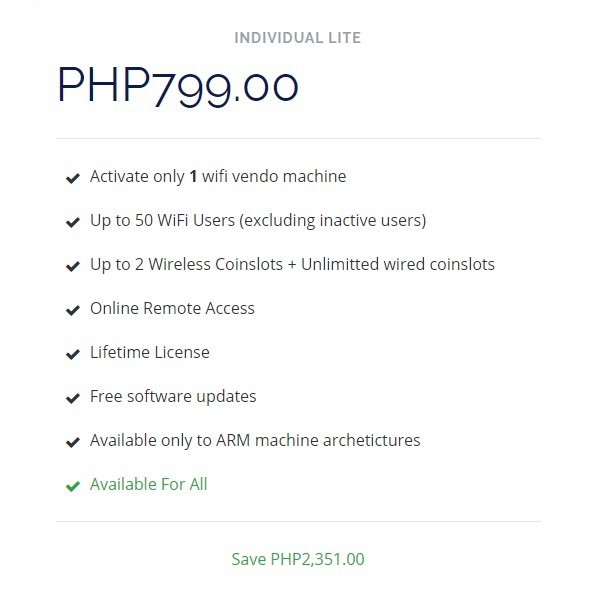 ஐ ۩ § ADOPISOFT | Piso Wifi License ( LITE VERSION ) | Shopee Philippines