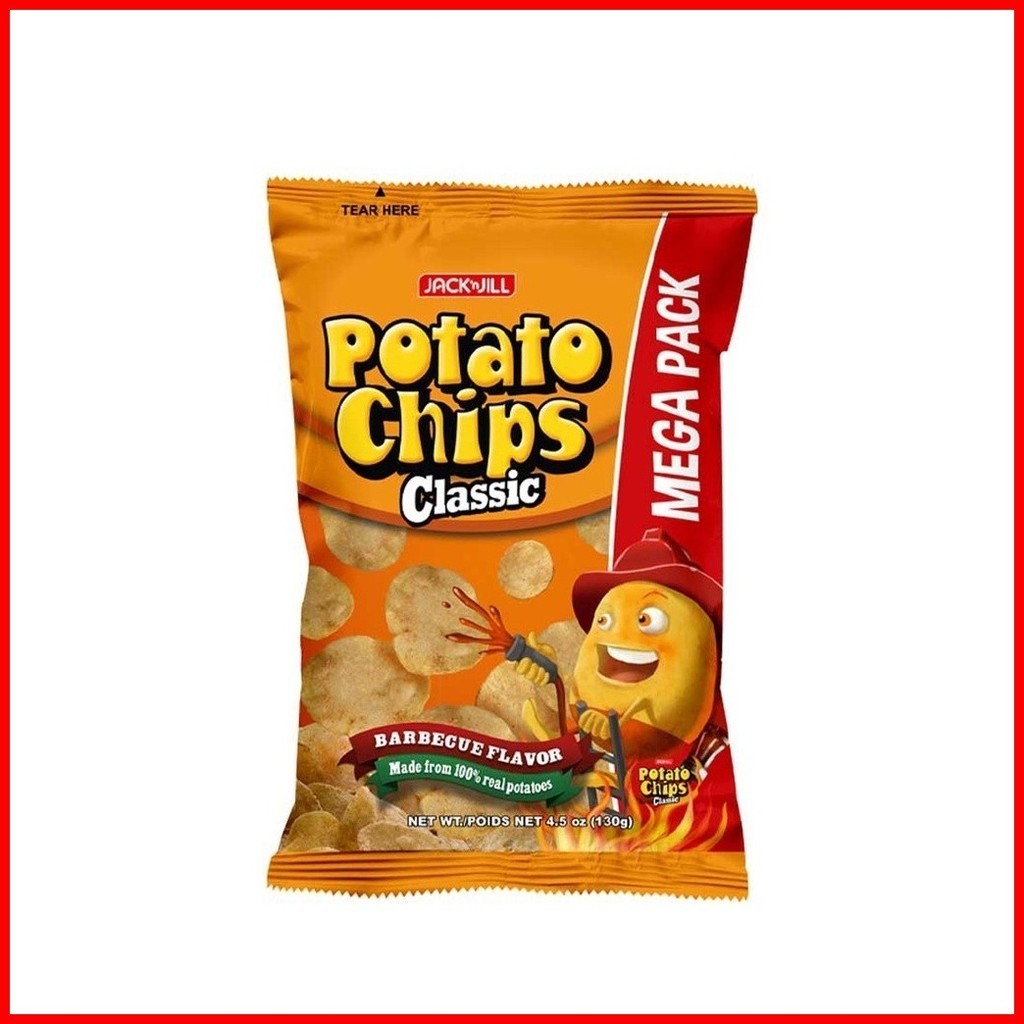 Potato Chips Classic Barbecue 130g and Piattos Supersized Cheese ...