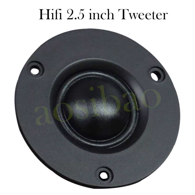 Coppia Di Tweeter Altoparlanti A Cupola In Seta Da 3 Pollici – 15W, Impedenza 4/6/8 Ohm, Risposta 1,5 KHz-20 KHz, Sensibilità 89 DB – Per Sistemi Audio HiFi E Pannelli