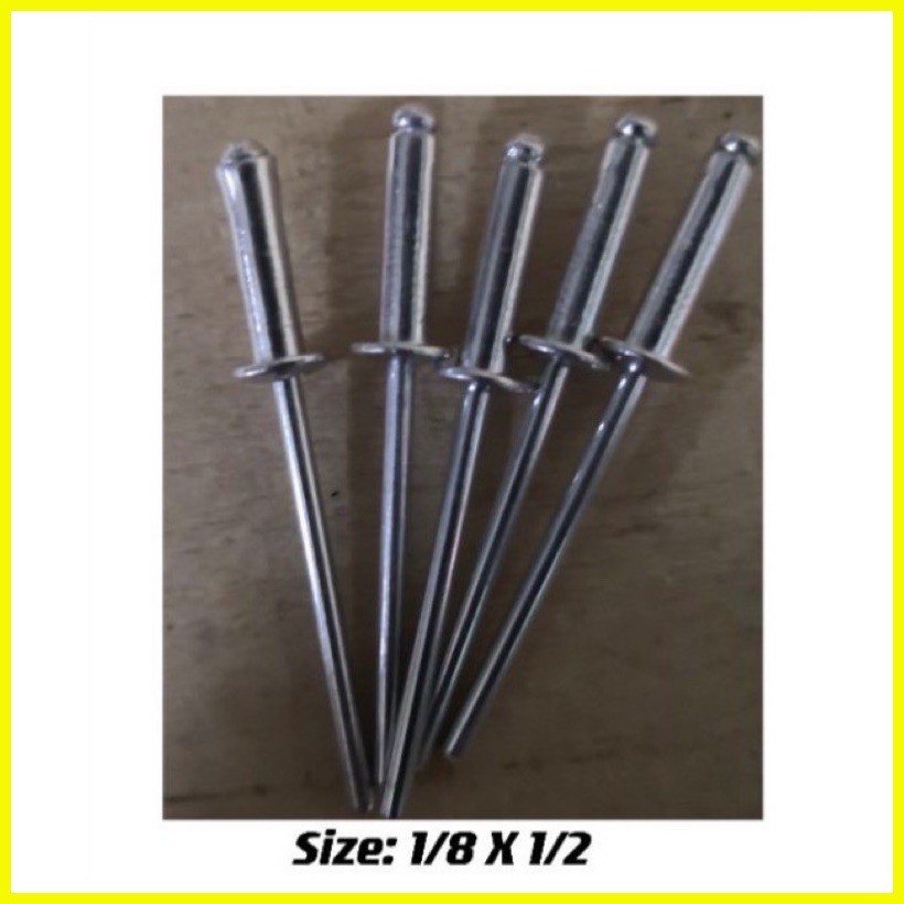 BLIND RIVETS AVAILABLE PER BOX （ 7 SIZES ) | Shopee Philippines