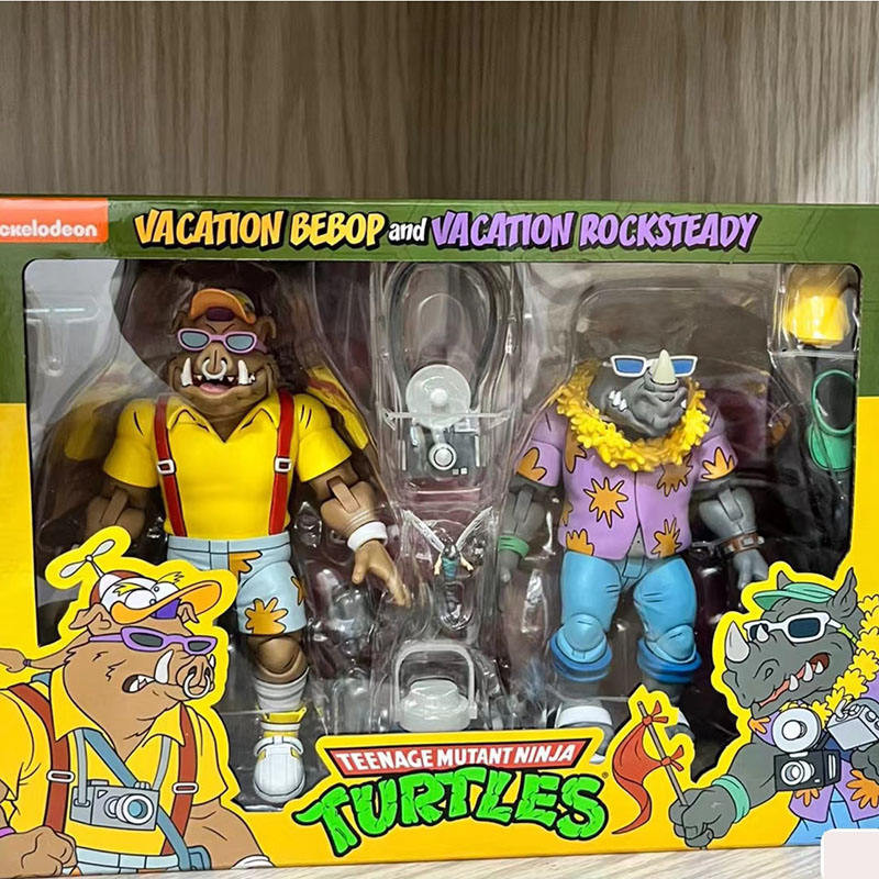 NECA 54359 Ninja Turtles Minotaur And Pig-face Monster Set 7-inch ...