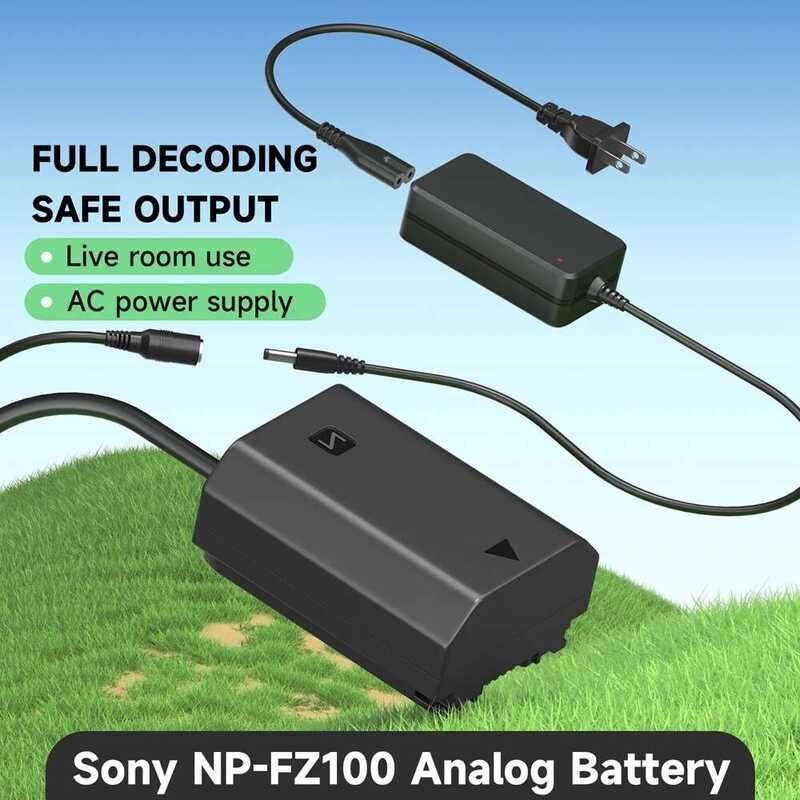 SmallRig NP-FZ100 Dummy Battery With Power Adapter (American Standard