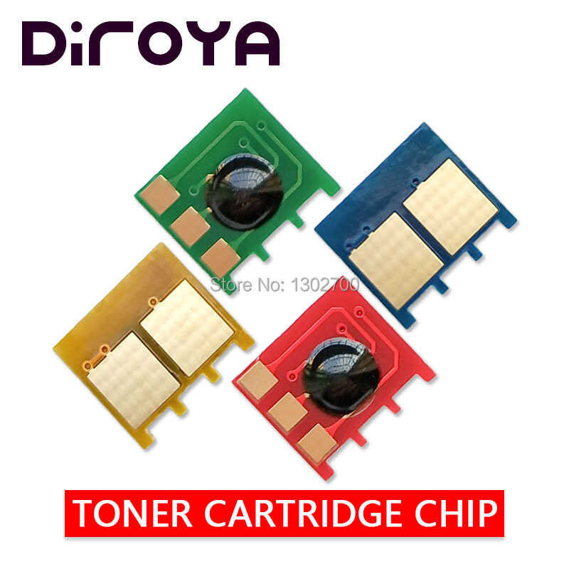 WD 4Pcs 30K 828A Cf358a Cf359a Cf364a Image Drum Chip Para Sa HP Color ...