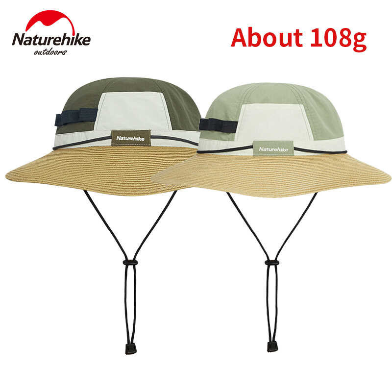 Naturehike Waterproof Straw Hat Sun Protection Cap for Outdoor Camping