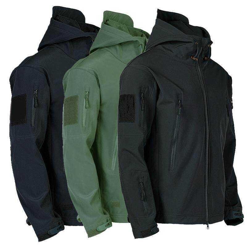 Winter SONIX Waterproof Men Outdoor Jacket Tactical Coat Soft Shell ...