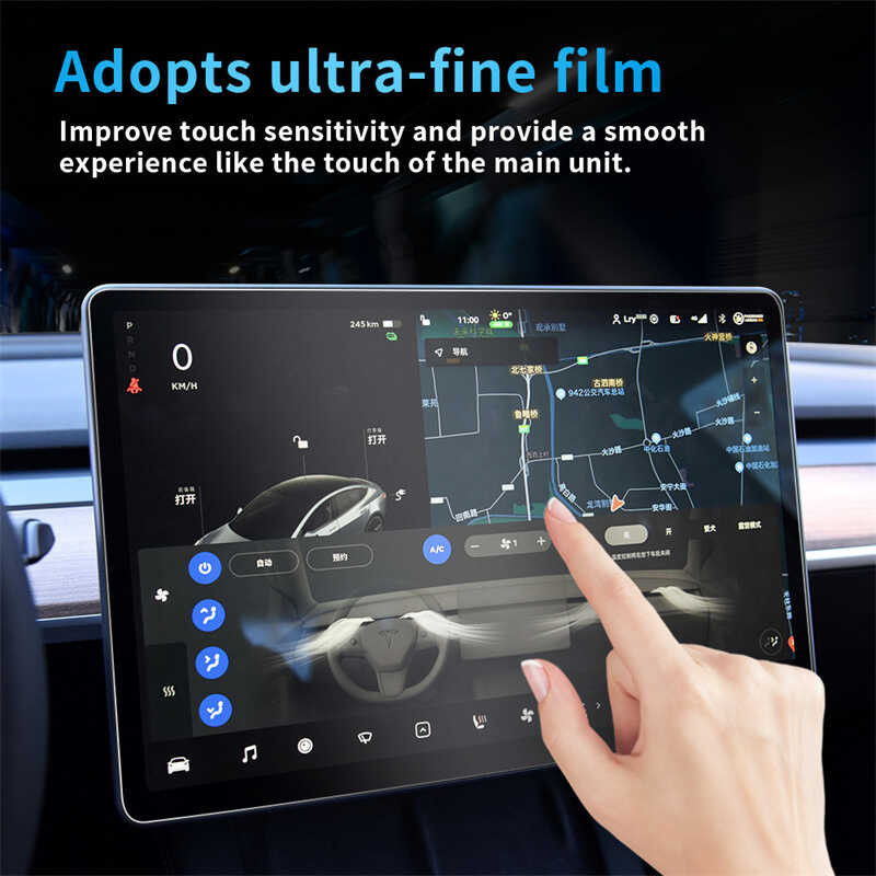 Sa Tesla Para Model 3 Y S X 15/17 Inch Touch Protector Center Control ...