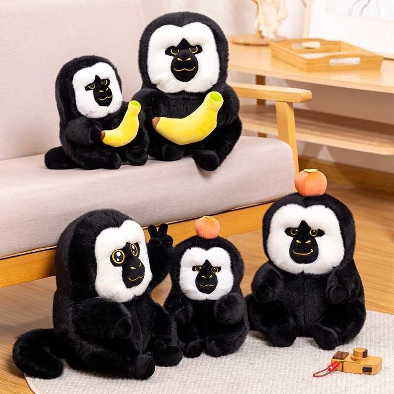 5 Cute White Faced Monk Faced Monkey Plush Toy, Red Book, Internet ...
