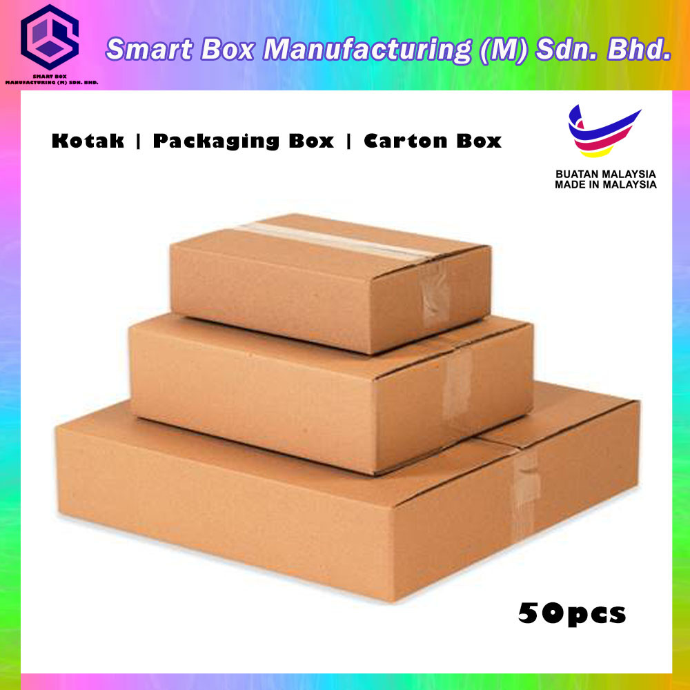 (50pcs) Bigbox Kotak Packaging Box Carton Box Packing Box Boxes Hidden ...