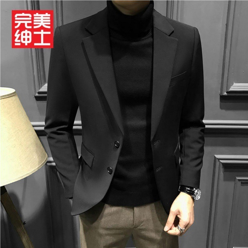 52 GUKENRO Formal Suit For Men High End 2023 Pure Color Korean Slim ...
