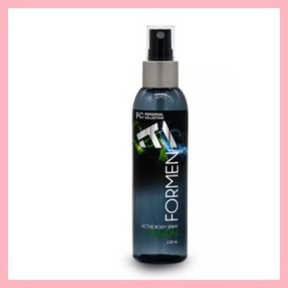 ∇ ☽ Formen (for Men) Active Body Spray   Fearless   Fever   Fire 