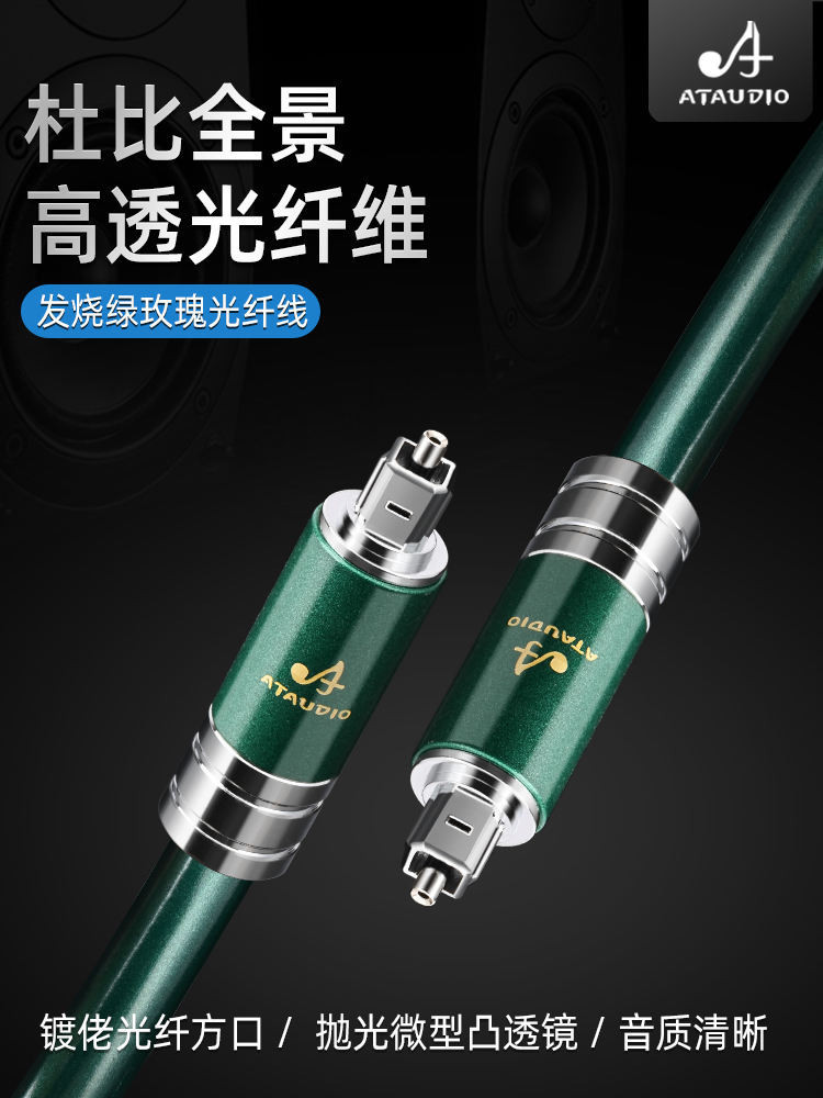 Fever Digital Optical Fiber Audio Cable SPDIF Output Cable Speaker ...