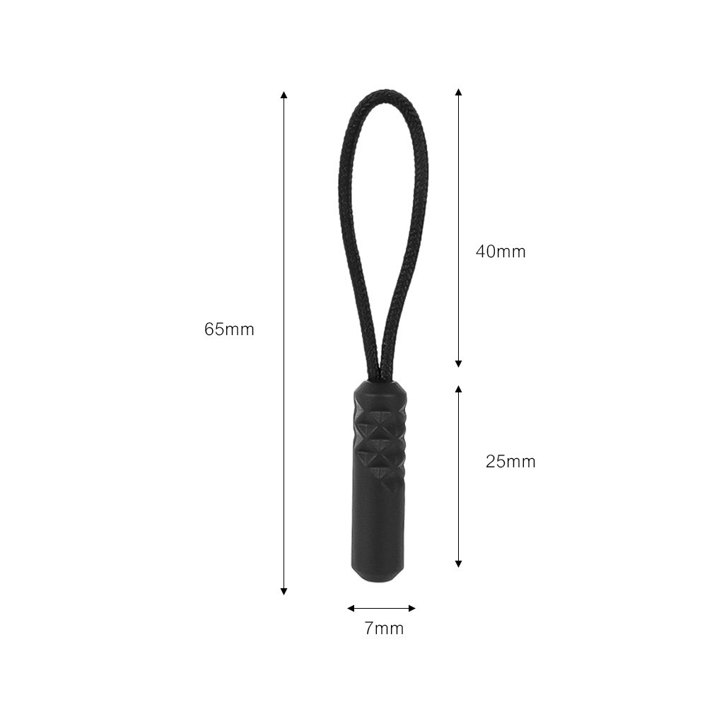 10/30/50Pcs PVC Zipper Pull Head - Zipper Pull Strap Cord - Zipper ...