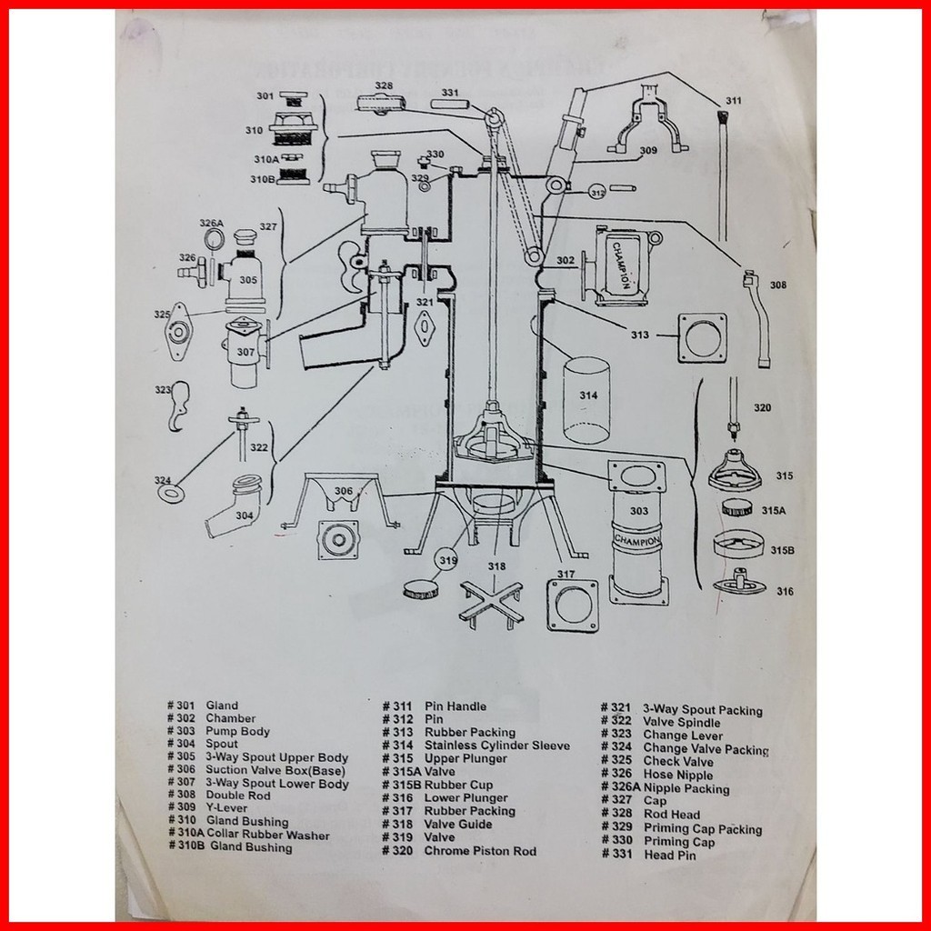 Champion Poso Parts, Water Pumps, Jetmatic (Champion, Eagle, Dragon ...