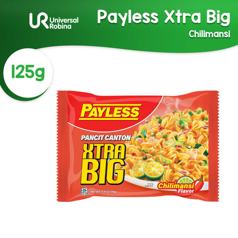 Payless Xtra Big Pancit Canton Chilimansi (125g) | Shopee Philippines