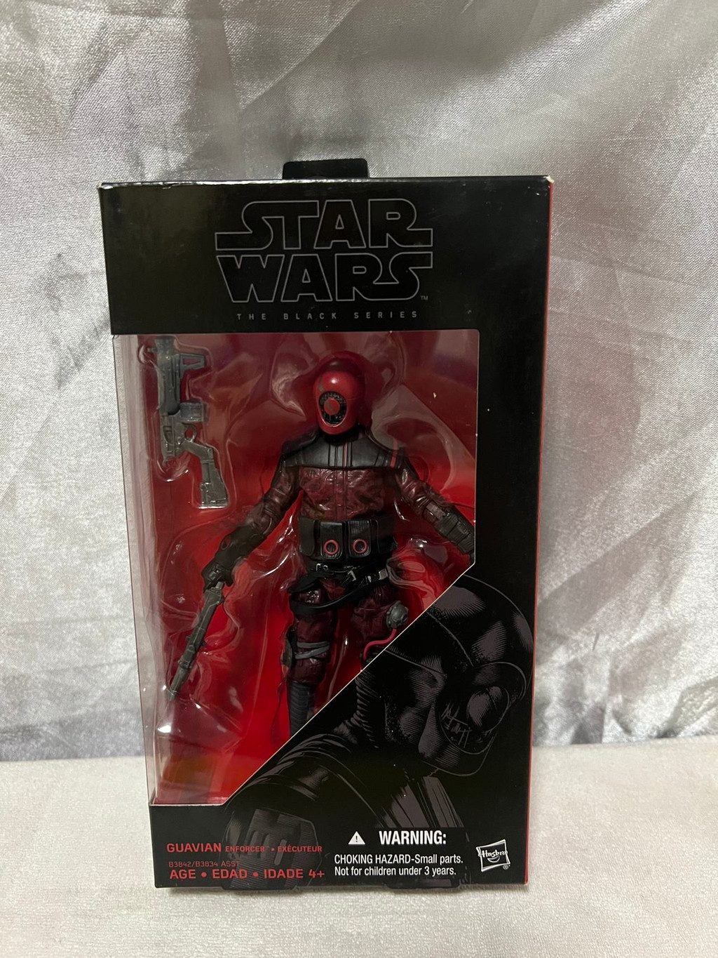 Figura Guavian Enforcer Star Wars The Black Series – Scala 6 Pollici, La Forza Risveglia, Con 2 Accessori - 3