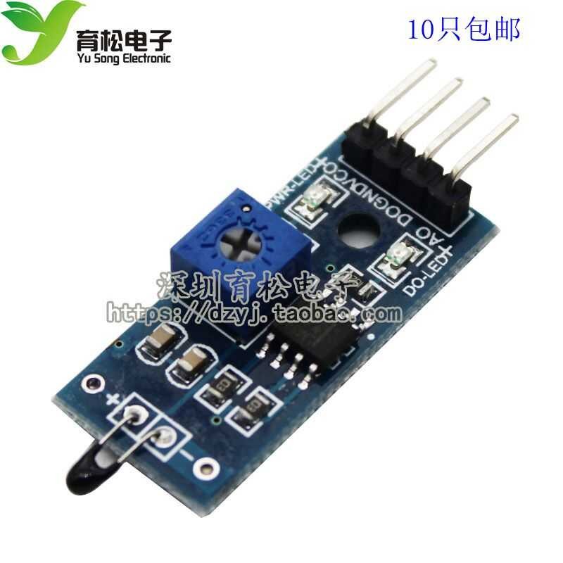 4-pin temperature sensor module, thermistor thermal module | Shopee ...