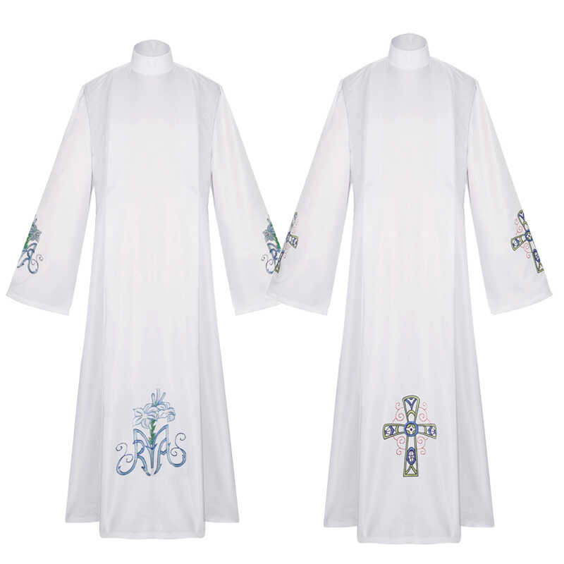 BLESSUE Priest Celebrant Chasuble Catholic Church Father White Ass