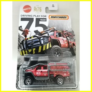 ∇ ۞ Matchbox Ford F-350 F-550 Superduty Pickup Rescue Fire Truck Ems 