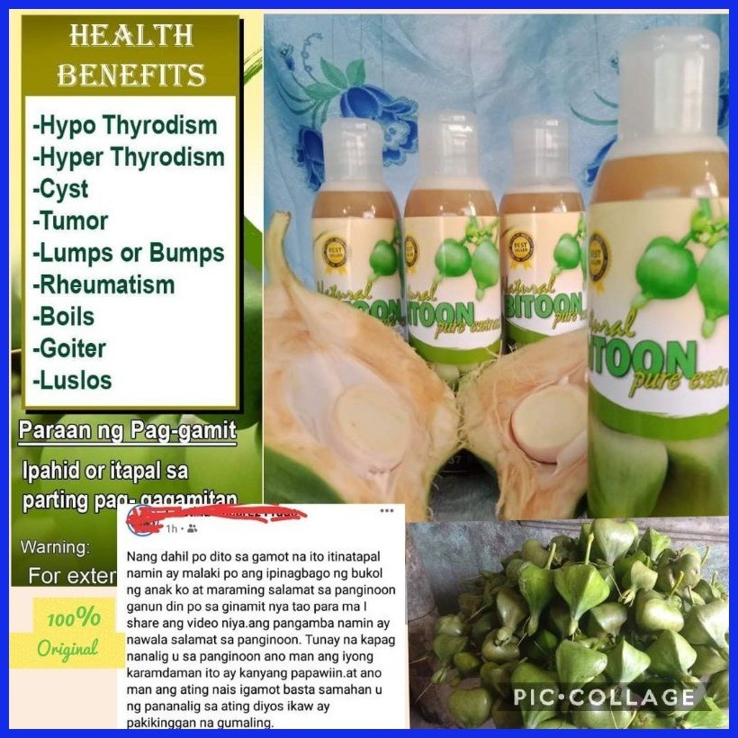 ஐ ⚽︎ 100% Original Pure Bitoon Extract 100ml | Shopee Philippines