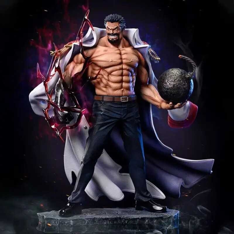 Anime Iron Fist Monkey D Garp Action Figures Cape Heroes One Piece