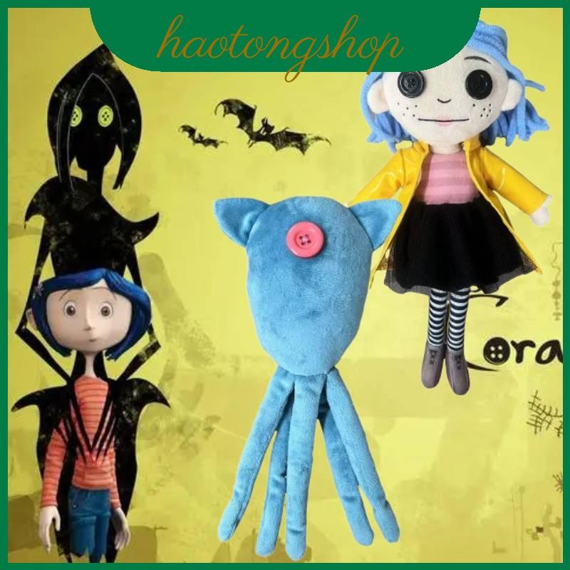 Coraline Squid Cozy Stuffed Toy With Realistic Features And Style Cartoon Whimsical | Shopee ...