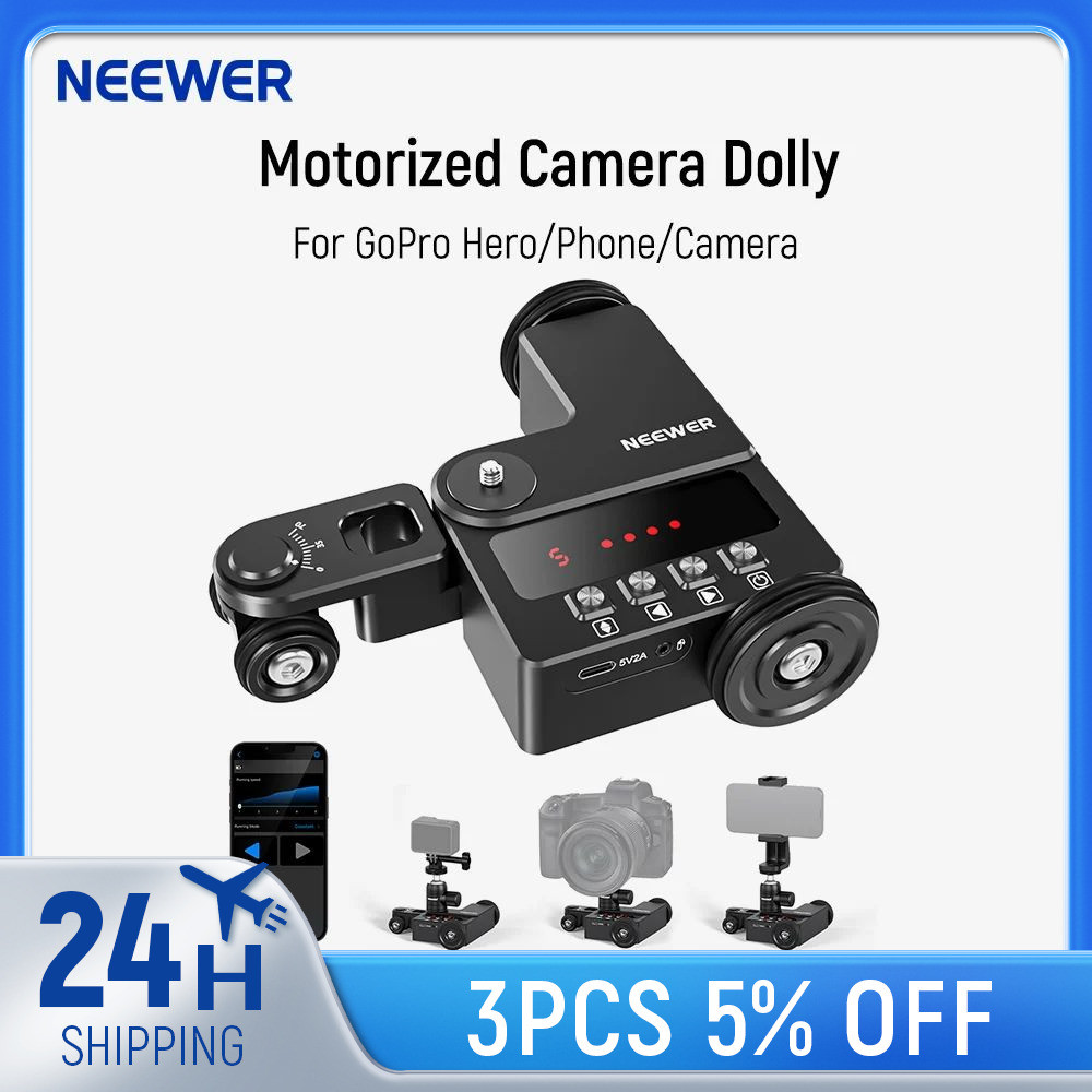 【Authentic delivery】 NEEWER Motorized Camera Dolly with App Control ...