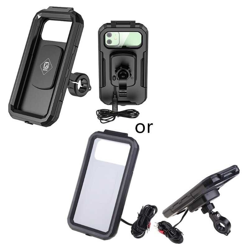 Visual Reference: Waterproof 12V Motorcycle Wireless Charger 15W Qi Type C Pd