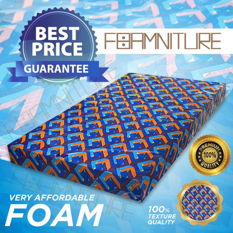 AFFORDABLE BED FOAM SINGLE SIZE 4 INCHES THICK | Shopee Philippines