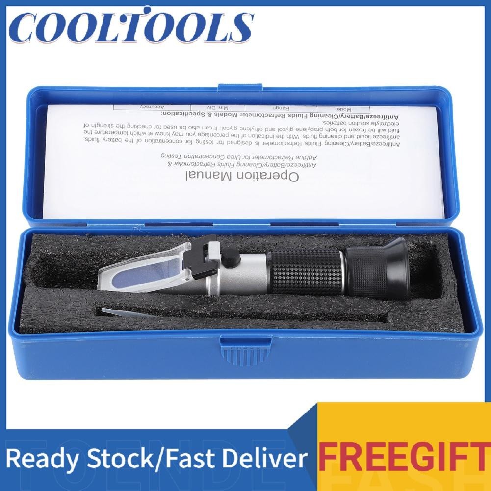 Cooltools Antifreeze Tester Aluminium Alloy Electrolyte Refractometer ...