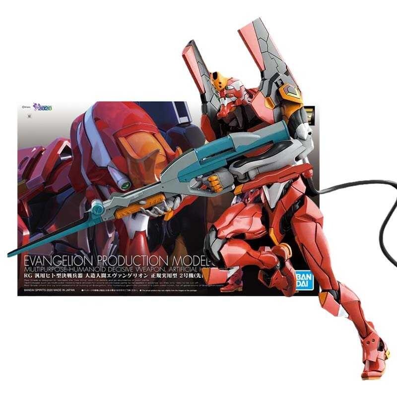 Bandai Evangelion Model Kit Anime Figure RG 1/144 EVA 02