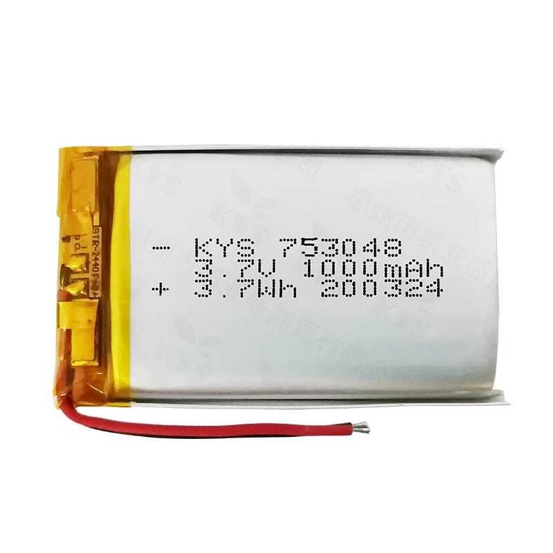 753048 3.7V 1000Mah 703048 Polymer Lithium Battery 703050 | Shopee ...