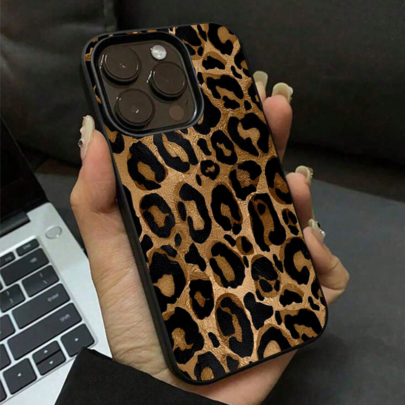 Cheetah Print Phone Case for IPhone 16 15 14 13 12 11 Pro Max XS XR X ...
