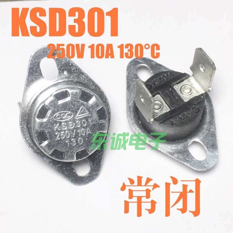 Termostato Limite Delonghi 5208200400 KSD301 250V 10A Per Radiatore Olio - Ricambio Originale