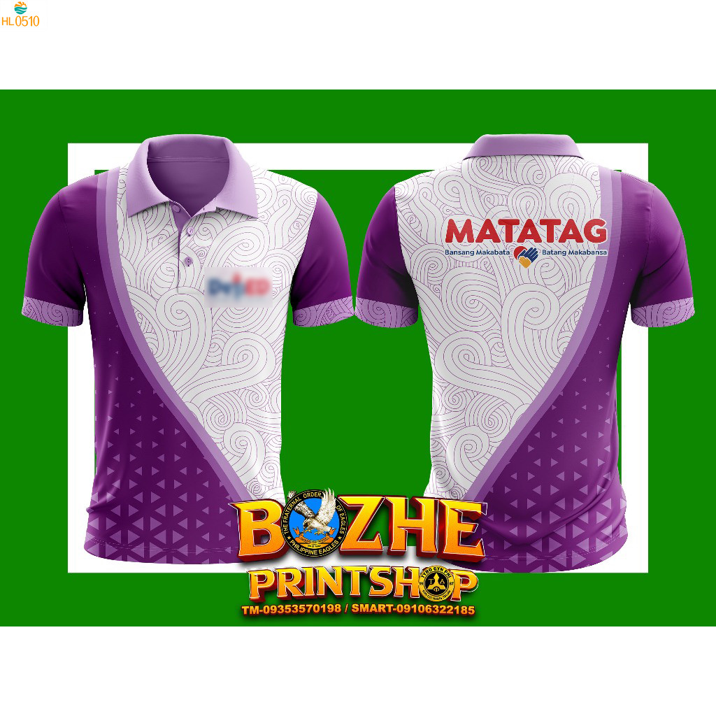 Hl0510 Matatag Uniform Sublimation Male And Female Teacher Polo Shirt Teacher Activity Code M 8244