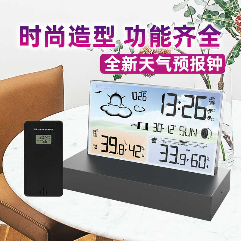 18 New Transparent Glass 3396C Color Screen RF Wireless Multifunctional ...