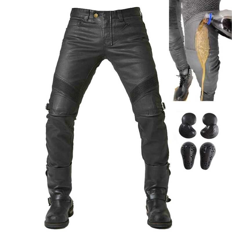 Waterproof Upgrade Coated Motorcycle Riding Denim Jeans Locomotive Cycg Motocross Racing Pants Shopee Philippines