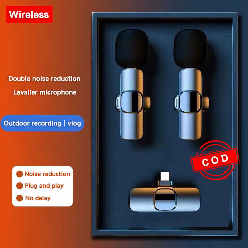 K Lavalier Wireless Mini videoke iPhone Android Broadcaster live Audio ...
