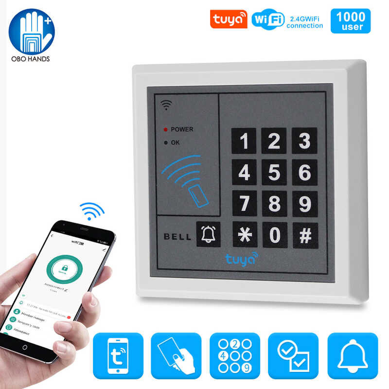 Tuya Control Wifi Keypad 125Khz RFID Standalone Access Controller ...